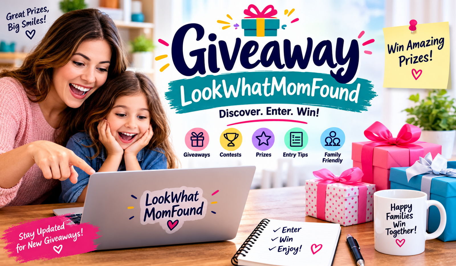 Giveaway LookWhatMomFound